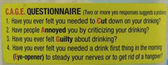 The C.A.G.E. Questionnaire