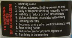 10 Warning Signs of Alcoholism